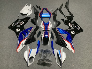 Purchase 2009-2014 BMW S1000RR Motorcycle Plastics - White Red Blue Glossy Black Canada