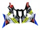 2009-2014 BMW S1000RR Motorcycle Fairings - Blue Yellow Red Black Shark VR 46 Canada