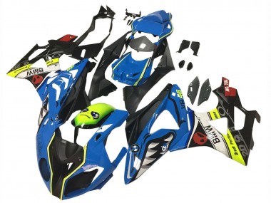 Purchase 2009-2014 BMW S1000RR Motorcycle Fairings - Blue Yellow Red Black Shark VR 46 Canada