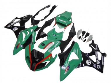 Purchase 2009-2014 BMW S1000RR Motorcycle Fairings - Green Red Black Canada
