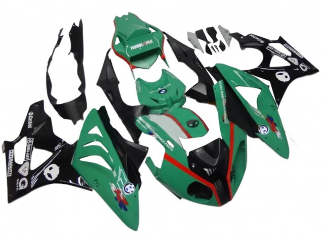2009-2014 BMW S1000RR Motorcycle Fairings - Green Red Black Canada
