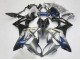 2009-2014 BMW S1000RR Motorcycle Fairings - Silver Blue Glossy Black Canada