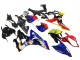 2009-2014 BMW S1000RR Motorcycle Fairings - Red Blue Yellow Shark Canada