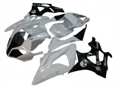 Purchase 2009-2014 BMW S1000RR Motorcycle Fairings - White Glossy Black Canada