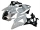 2009-2014 BMW S1000RR Motorcycle Fairings - White Glossy Black Canada