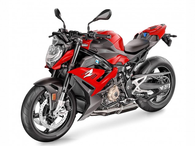 2021-2025 BMW S1000R Motorcycle Fairings - Red Black Canada