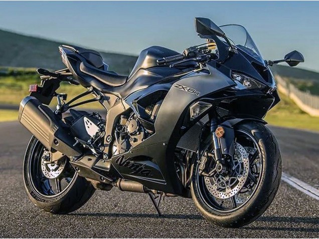 2023-2026 Kawasaki ZX6R Motorcycle Fairing - Matte Black Canada