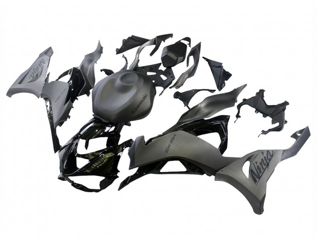 2023-2026 Kawasaki ZX6R Motorcycle Fairings - Grey Ninja Canada