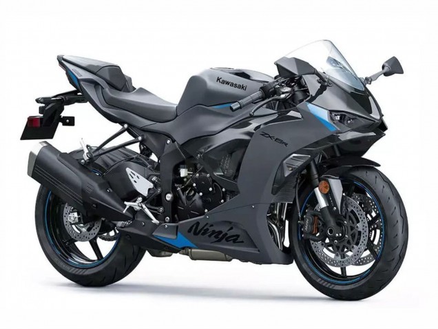2023-2026 Kawasaki ZX6R Motorcycle Fairings - Grey Ninja Canada