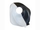 2023-2026 Kawasaki ZX6R Motorcycle Fairings - Black White with Flower Canada
