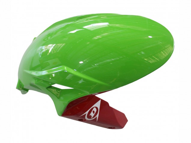 2023-2026 Kawasaki ZX6R Motorcycle Fairings - Green Black Red Yellow Dunlop Canada