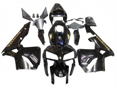 Purchase 2005-2006 Honda CBR600RR Motorcycle Fairings - Black with Gold Logo Canada