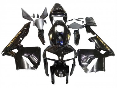 Purchase 2005-2006 Honda CBR600RR Motorcycle Fairings - Black with Gold Logo Canada