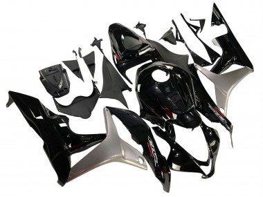 Purchase 2007-2008 Honda CBR600RR Motorcycle Fairing Kits - Silver Glossy Black Canada