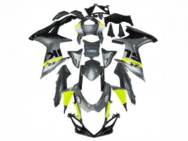Purchase 2011-2024 Suzuki GSXR 600 / GSXR 750 Motorcycle Fairings - Silver Yellow Black Canada