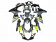 2011-2024 Suzuki GSXR 600 / GSXR 750 Motorcycle Fairings - Silver Yellow Black Canada
