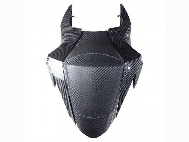 2011-2024 Suzuki GSXR 600 / GSXR 750 Motorcycle Fairings - Black Carbon Fiber Red Canada