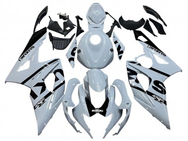 Purchase 2005-2006 Suzuki GSXR 1000 Motorcycle Fairings - White Black Canada