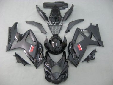 Purchase 2007-2008 Suzuki GSXR 1000 Motorcycle Fairings - Matte Black Glossy Black Canada