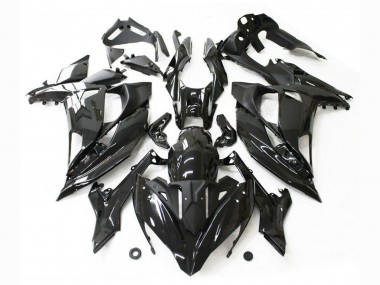 Purchase 2017-2019 Kawasaki Ninja 650 EX650 Motorcycle Fairings - Glossy Black Canada
