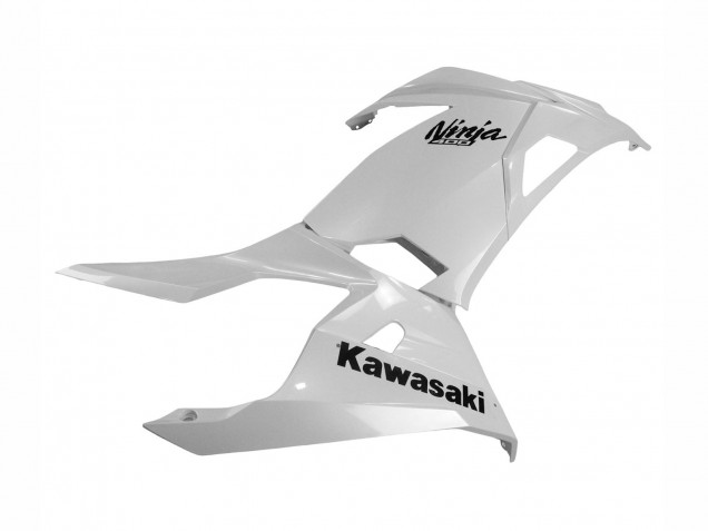 2018-2024 Kawasaki Ninja 400 Motorcycle Fairings - Glossy White Canada