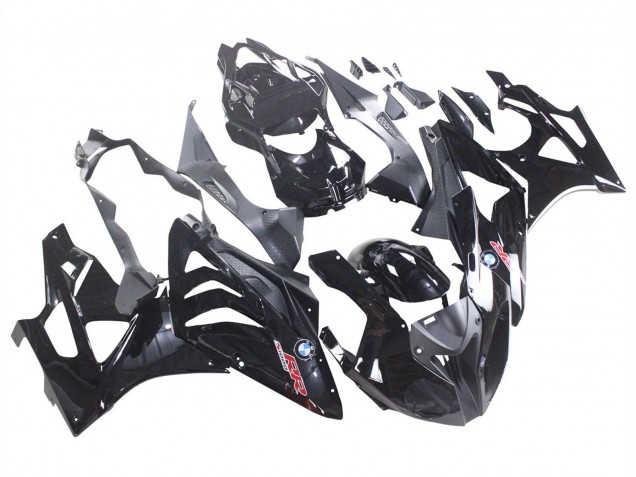 2009-2014 BMW S1000RR Motorcycle Fairing - Glossy Black Canada