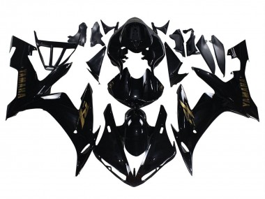 Purchase 2004-2006 Yamaha YZF 1000 R1 Motorcycle Fairings - Glossy Black Gold Decals Canada