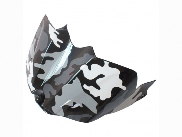 2007-2008 Yamaha YZF 1000 R1 Motorcycle Fairings - Grey White Camouflage Shark Canada