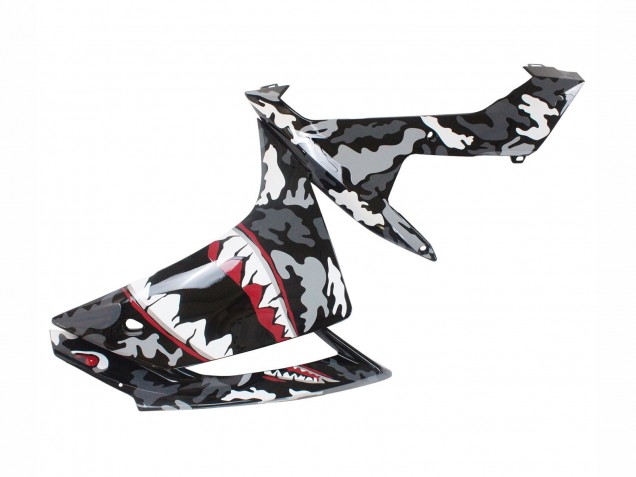 2007-2008 Yamaha YZF 1000 R1 Motorcycle Fairings - Grey White Camouflage Shark Canada
