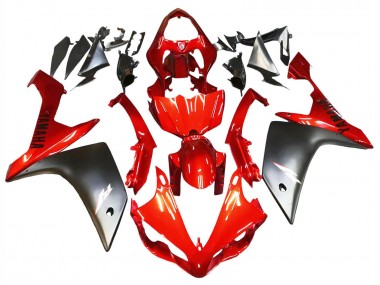 Purchase 2007-2008 Yamaha YZF 1000 R1 Motorcycle Fairing - Red Matte Black Canada