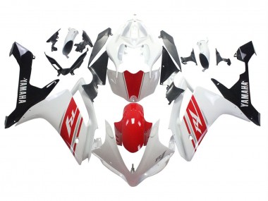 Purchase 2007-2008 Yamaha YZF 1000 R1 Motorcycle Fairing - White Red Black Canada