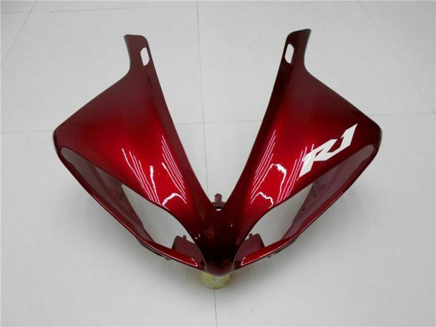 2009-2011 Yamaha YZF 1000 R1 Motorcycle Fairings - Red Matte Black Canada