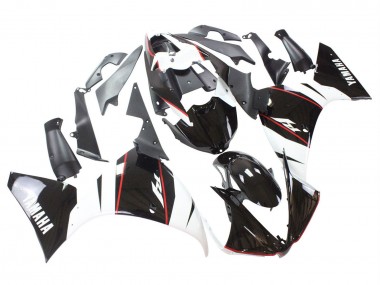 Purchase 2012-2014 Yamaha YZF 1000 R1 Motorcycle Fairing - White Red Glossy Black Canada