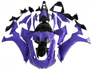 Purchase 2020-2025 Yamaha YZF 1000 R1 Motorcycle Fairings - Purple Glossy Black Canada