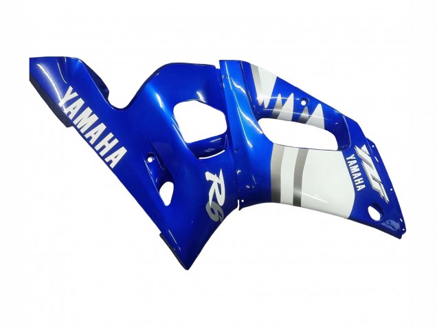 1998-2002 Yamaha YZF 600 R6 Motorcycle Fairings - Blue White Canada