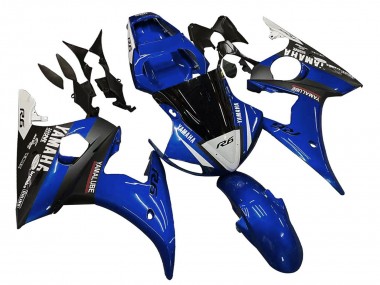 Purchase 2003-2004 Yamaha YZF R6 Motorcycle Fairings - Blue White Glossy Black Yamalube Canada
