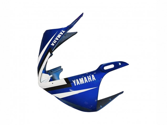 2003-2004 Yamaha YZF R6 Motorcycle Fairings - Blue White Glossy Black Yamalube Canada