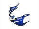 2003-2004 Yamaha YZF R6 Motorcycle Fairings - Blue White Glossy Black Yamalube Canada