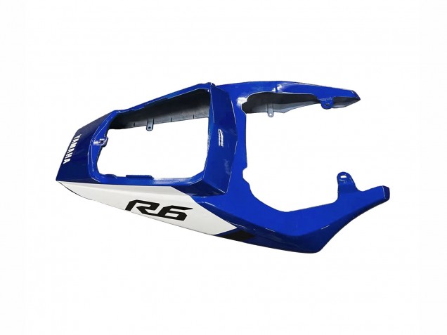 2003-2004 Yamaha YZF R6 Motorcycle Fairings - Blue White Glossy Black Yamalube Canada