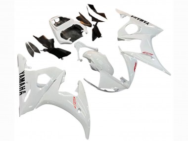 Purchase 2003-2004 Yamaha YZF R6 Motorcycle Fairing - White Canada