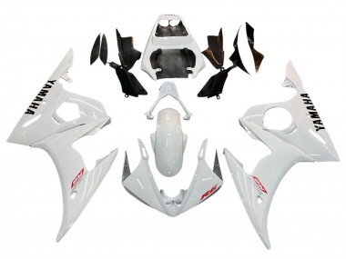 Purchase 2003-2004 Yamaha YZF R6 Motorcycle Fairing - White Canada