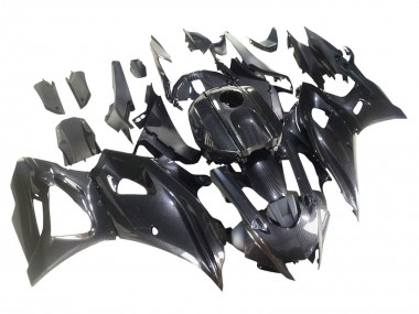 Purchase 2021-2024 Yamaha YZF R7 Motorcycle Fairings - Black Carbon Fiber Carbon Fiber Canada
