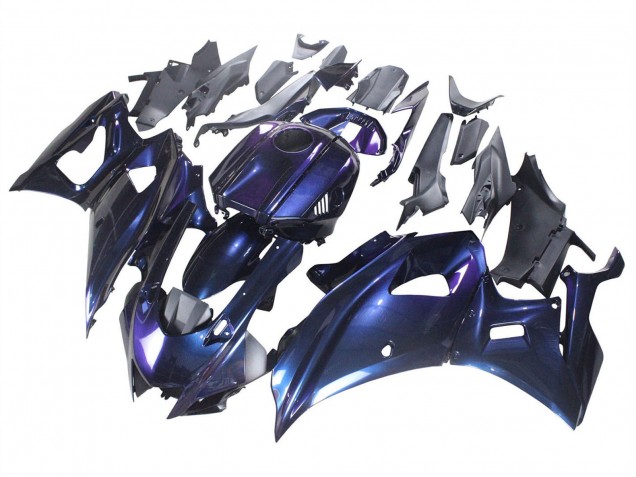 2021-2024 Yamaha YZF R7 Motorcycle Fairings - Gradient Blue Purple Canada