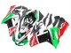 2007-2008 Kawasaki ZX6R Motorcycle Fairings - Green Red Canada