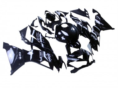 Purchase 2019-2022 Kawasaki ZX6R Motorcycle Fairings - Glossy Black White Canada