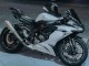 2019-2022 Kawasaki ZX6R Motorcycle Fairings - White Black Carbon Fiber Canada