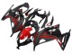 2013-2017 Kawasaki EX300 Motorcycle Fairings - Red Black Canada