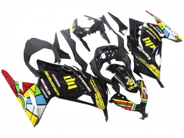 Purchase 2013-2024 Kawasaki EX300 Motorcycle Fairings - Glossy Black Yellow Red Green Blue White Canada