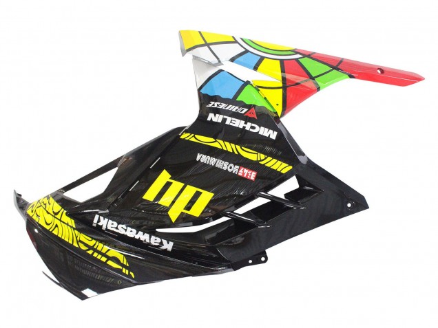 2013-2024 Kawasaki EX300 Motorcycle Fairings - Glossy Black Yellow Red Green Blue White Canada