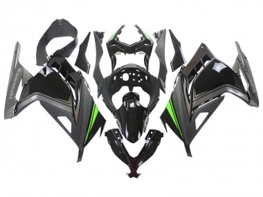 Purchase 2013-2024 Kawasaki EX300 Motorcycle Fairings - Glossy Black Matte Black Green Canada